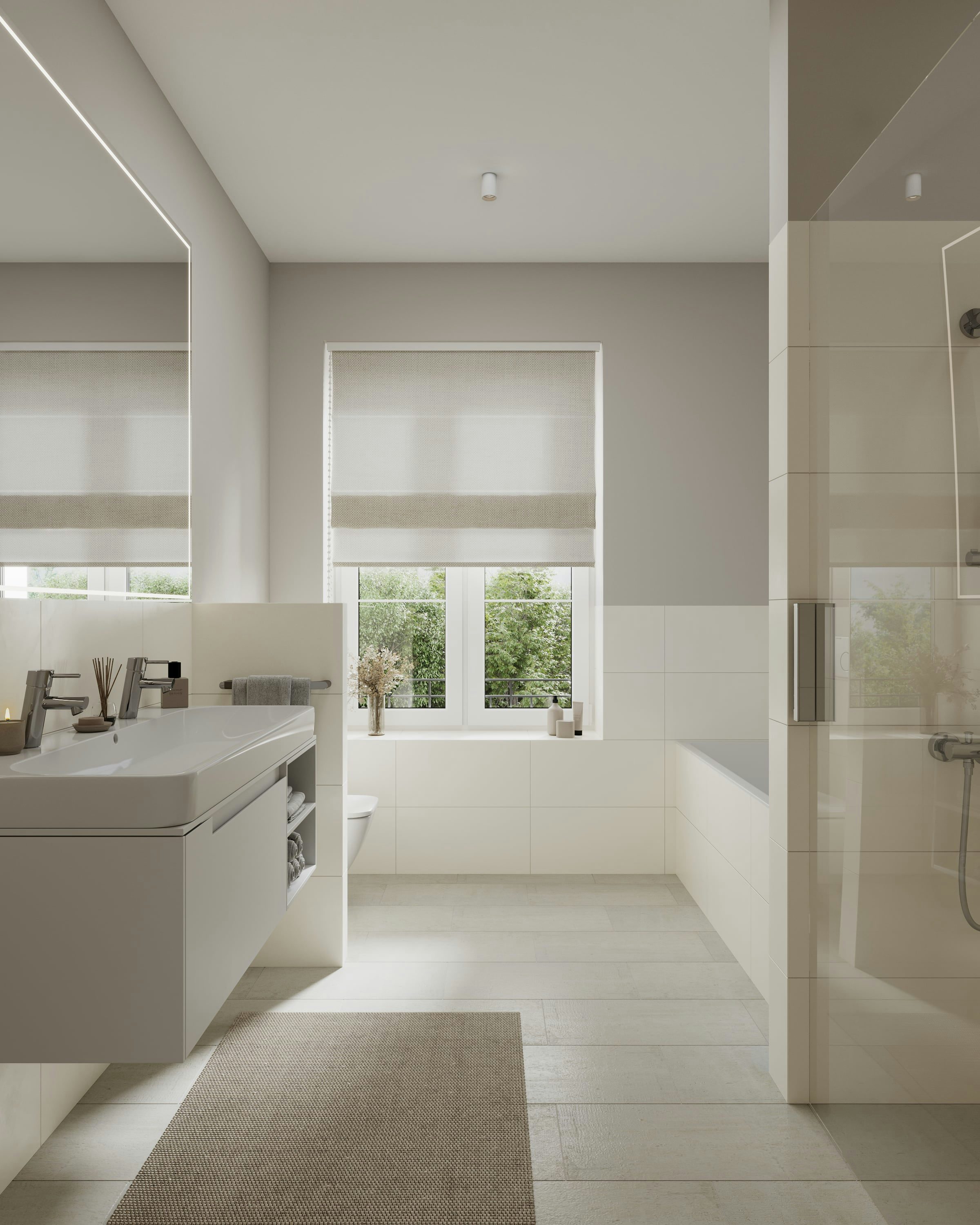 3D Interior Visualization of bathroom Potsdam Germany