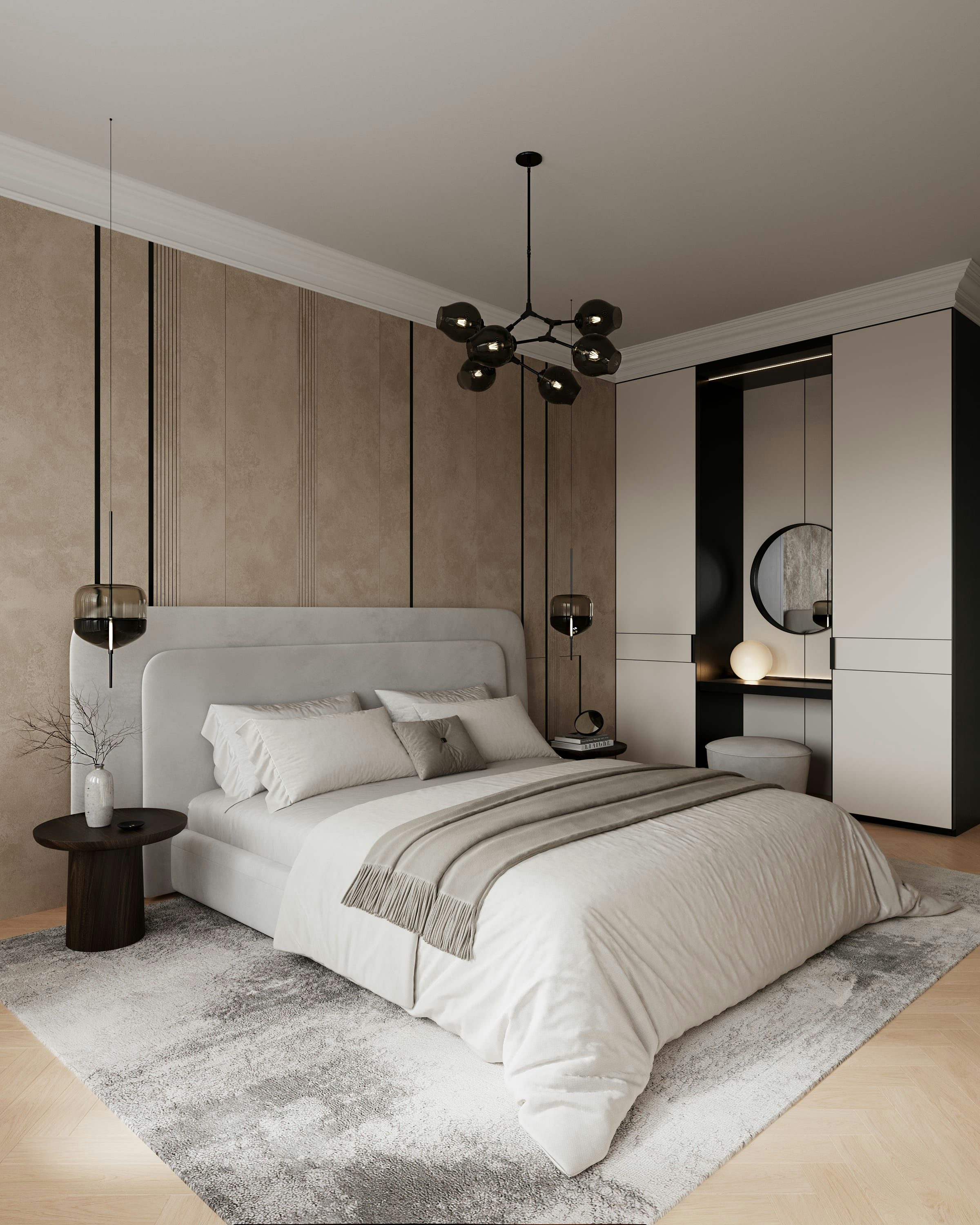 3D Architectural Visualization Bedroom Potsdam Germany